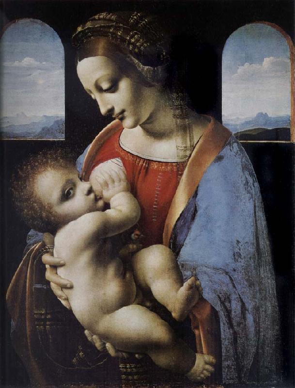 LEONARDO da Vinci Madonna and Child